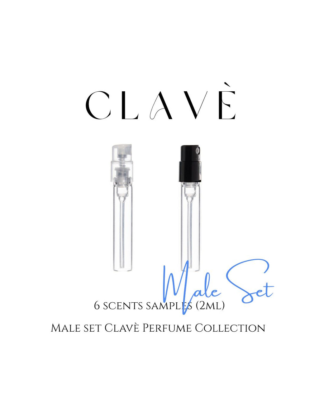 Clave Perfume Male Sample Set (6 scents)