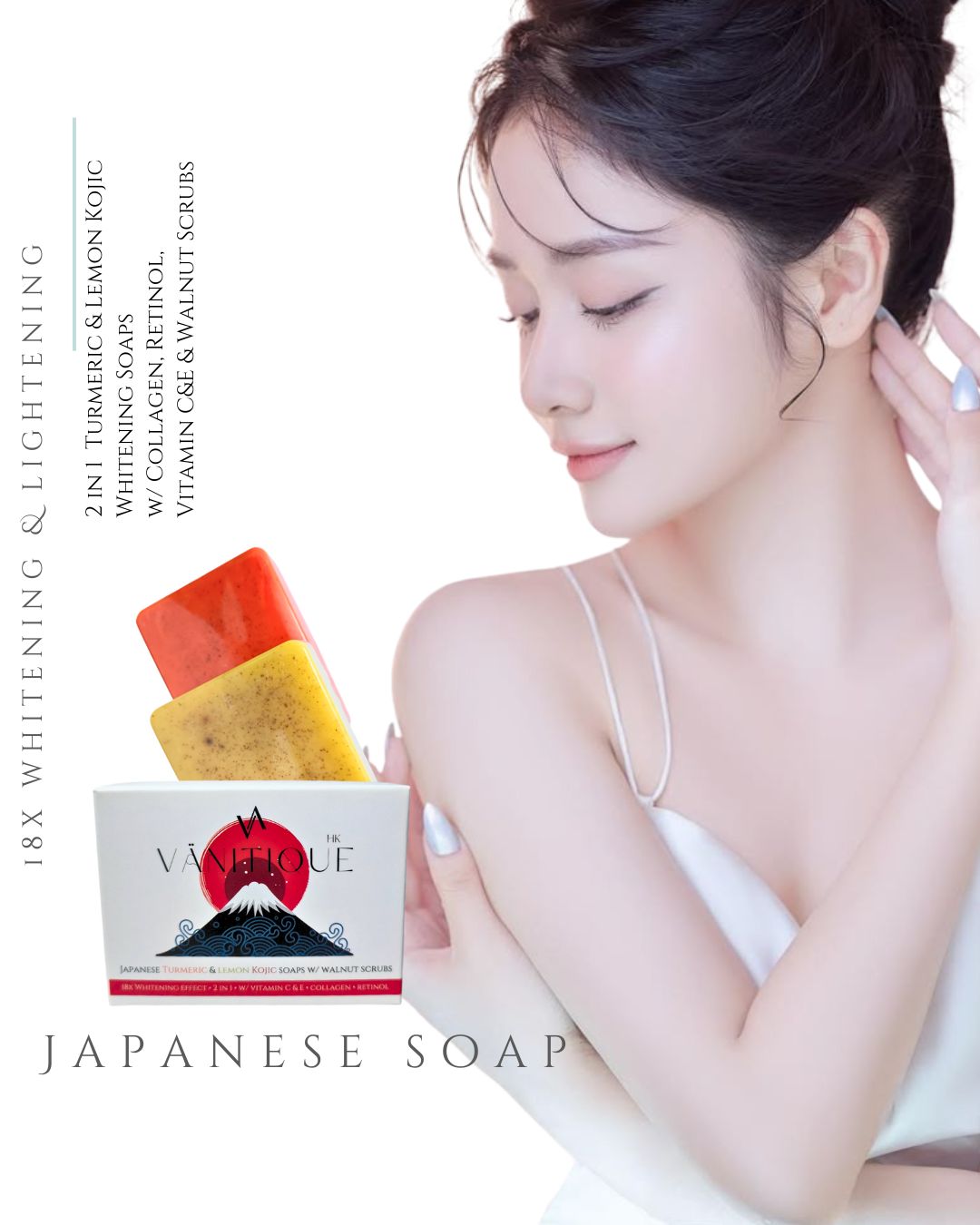 Authentic Japanese Whitening Soap