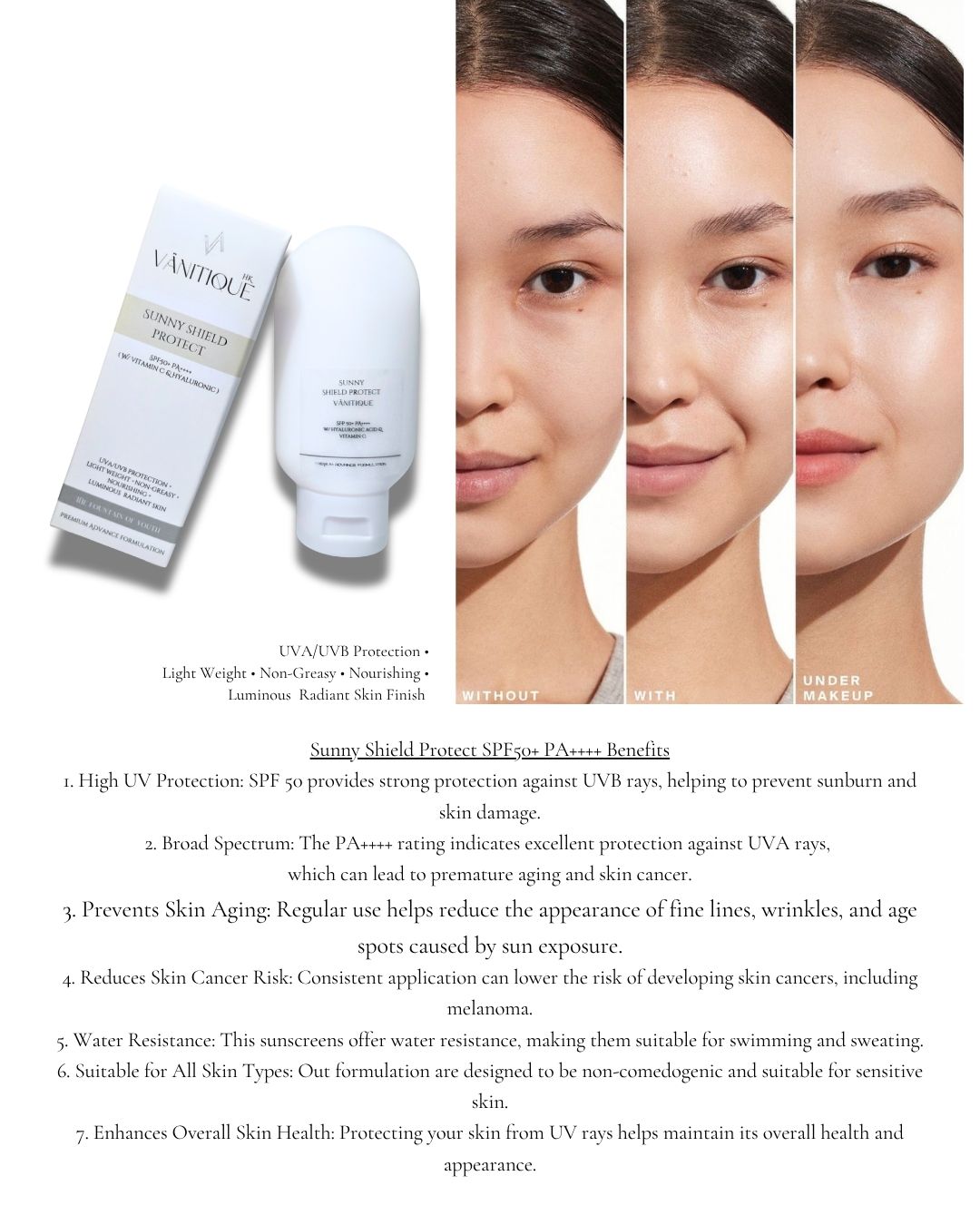 Sunny Shield Protect SPF++++