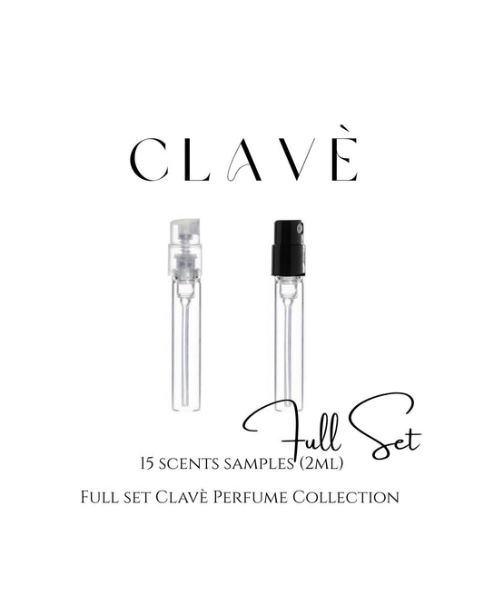 Full Set Samples (15 scents) - Based Perfume (Premium Blend) - Lavish Layers