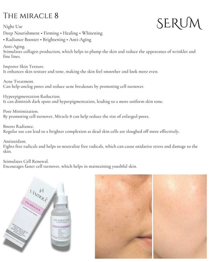 Miracle 8 (Anti-Aging) - Advance Skincare - Lavish Layers